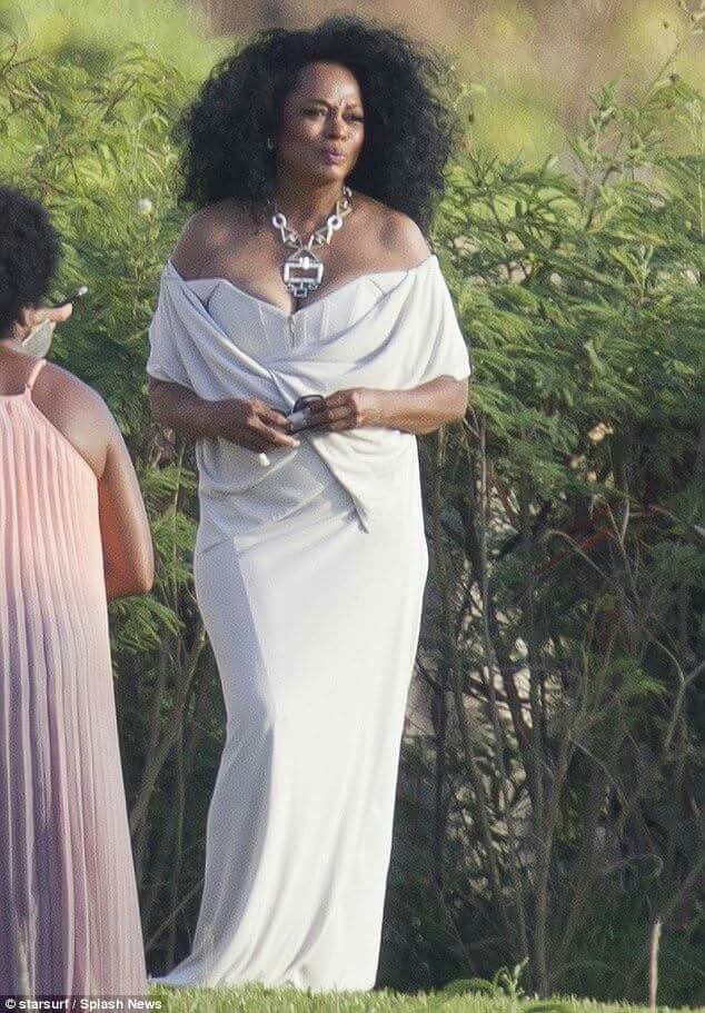 Diana Ross stole all attention in her jaw-dropping attire!